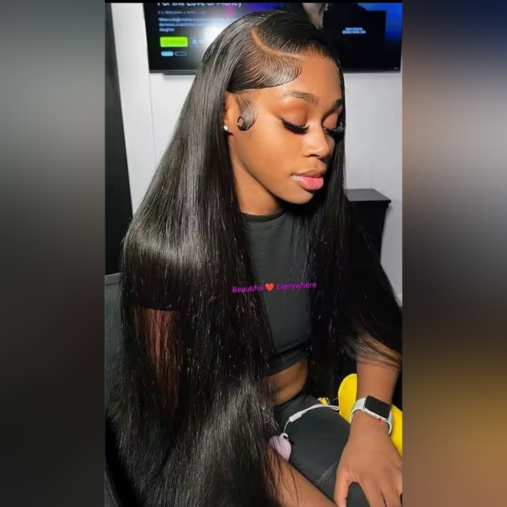 Human lace wig